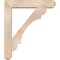 Ekena Millwork Olympic Craftsman Smooth Bracket w/ Offset Brace, Douglas Fir, 7 1/2"W x 38"D x 44"H BKT0806X38X44OLY04SDF - alternate 3